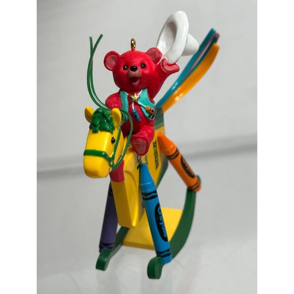 Hallmark Keepsake Ornament 1997 Bright Rocking Colors Crayola Crayon Collection - Picture 11 of 15
